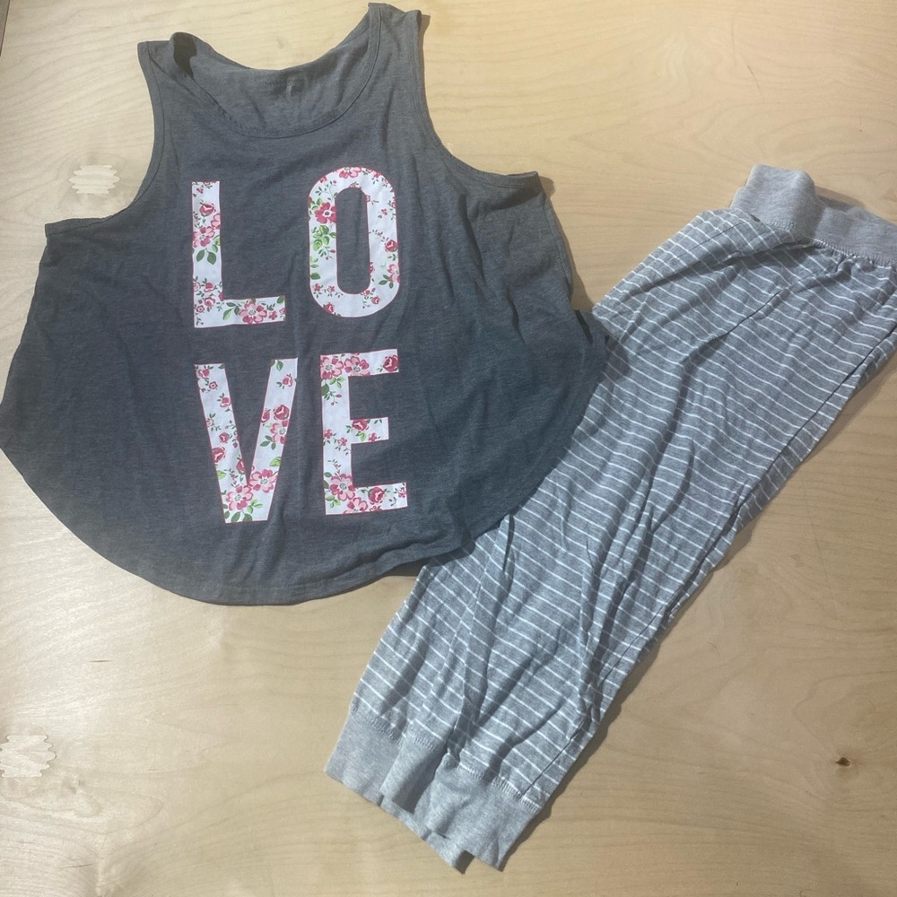 Bobbie Brooks Gray Pajama Set 2X (FS) - Picture 4 of 10